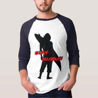 Shortboarder Silhouette design T-Shirt