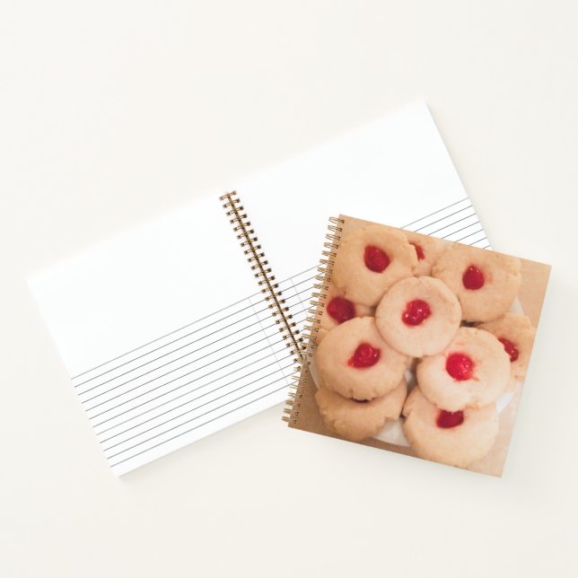 Shortbread Cookie Recipe Notebook (Inside)