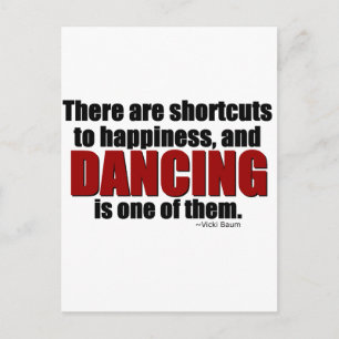 Shortcut to Happiness Postcard
