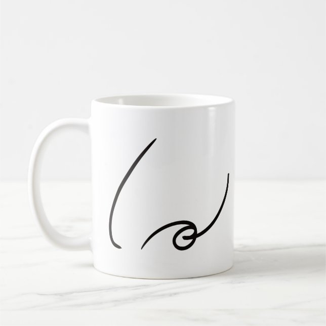 Shorthand Be Kind Coffee Mug (Left)