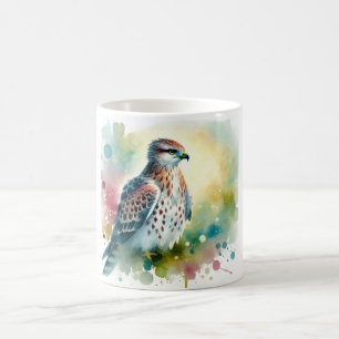 Shorttoed snake eagle 171024AREF128 - Watercolor Coffee Mug