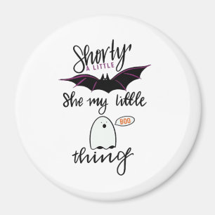 Shorty Batty Funny Retro Magnet