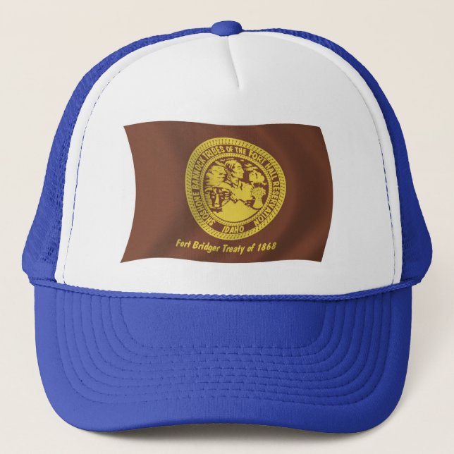 Shoshone Bannock Tribes Flag Hat (Front)