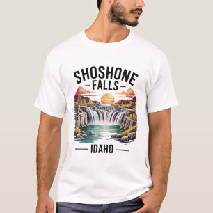 Shoshone Falls Idaho Road Trip Vacation Adventure T-Shirt