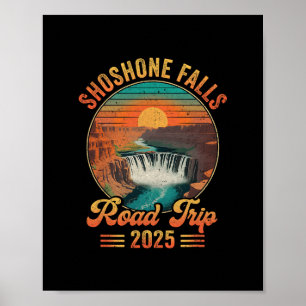 Shoshone Falls Road Trip 2025 Summer Vacation Fami Poster