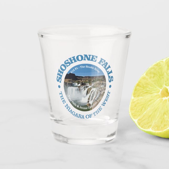 Shoshone Falls Shot Glass (Front)