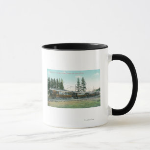 Shoshone Flyer Train off to Spokane Mug