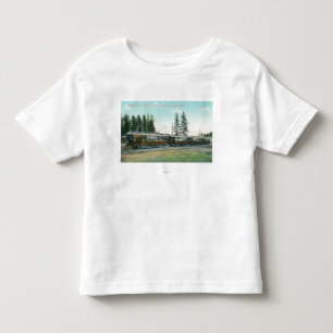 Shoshone Flyer Train off to Spokane Toddler T-Shirt