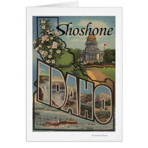 Shoshone, Idaho - Large Letter Scenes