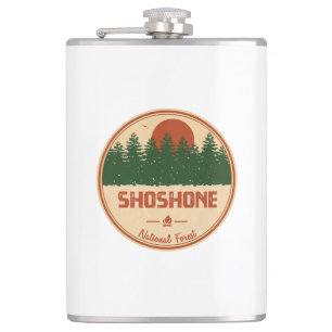 Shoshone National Forest Hip Flask