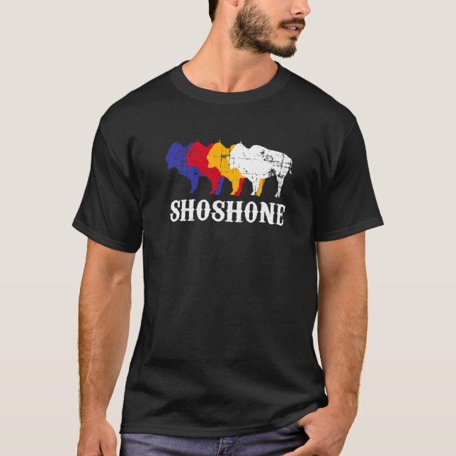 Shoshone People Native American Indian Premium T-Shirt (Front)