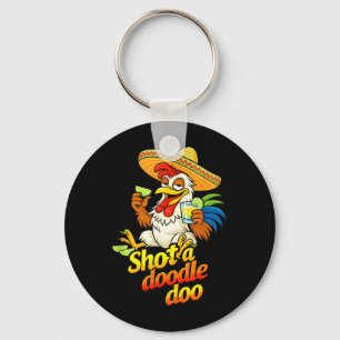 Shot A Doodle Doo Key Ring