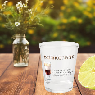 Shot B-52 Recipe Shot Glass