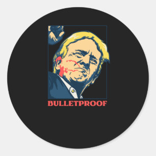 Shot - Bulletproof Pennsylvania Shooting Ultra Mag Classic Round Sticker
