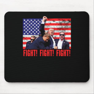 Shot Fight Fight Fight  Mouse Pad