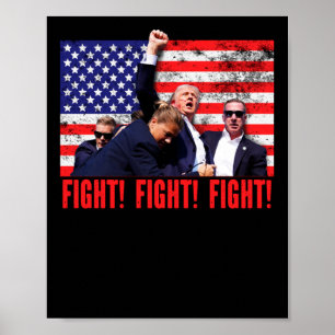 Shot Fight Fight Fight  Poster