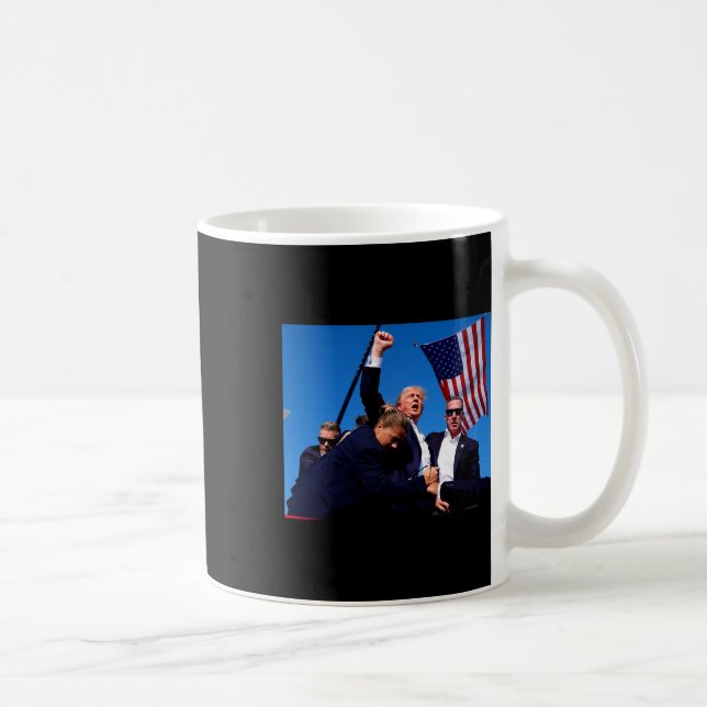 Shot Fist Pump  Coffee Mug (Right)