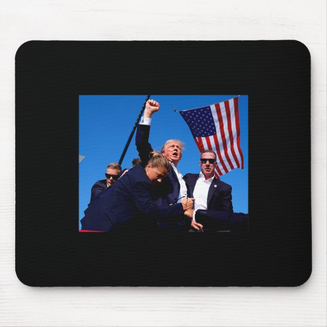Shot Fist Pump  Mouse Pad (Front)