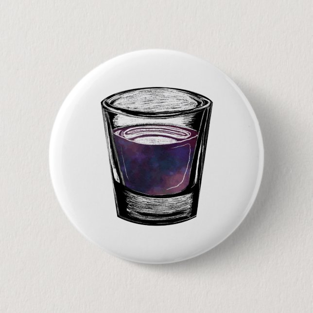 shot glass 6 cm round badge (Front)