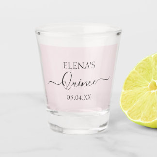 Shot glass Birthday Quinceanera Party Favour