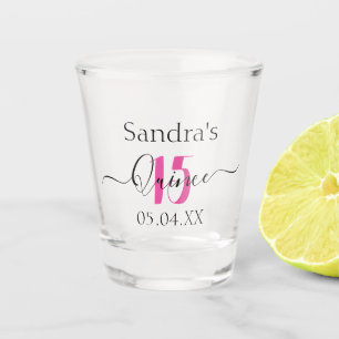 Shot glass Birthday Quinceanera Party Favour