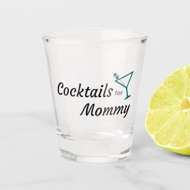 Shot Glass by Cocktails for Mummy (Front)