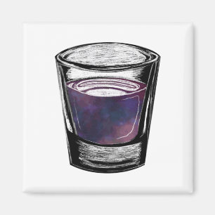 shot glass magnet
