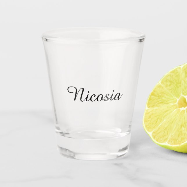 Shot Glass (Nicosia) (Front)