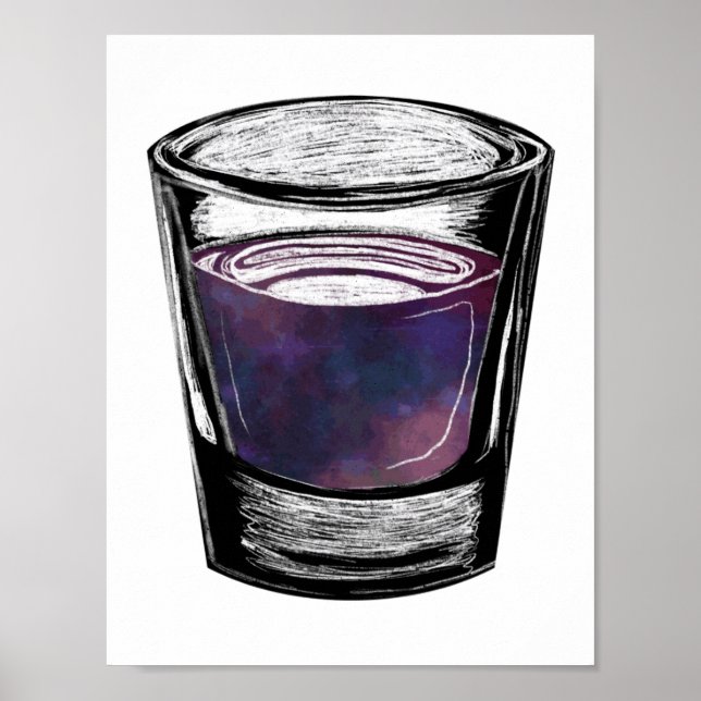 shot glass poster (Front)
