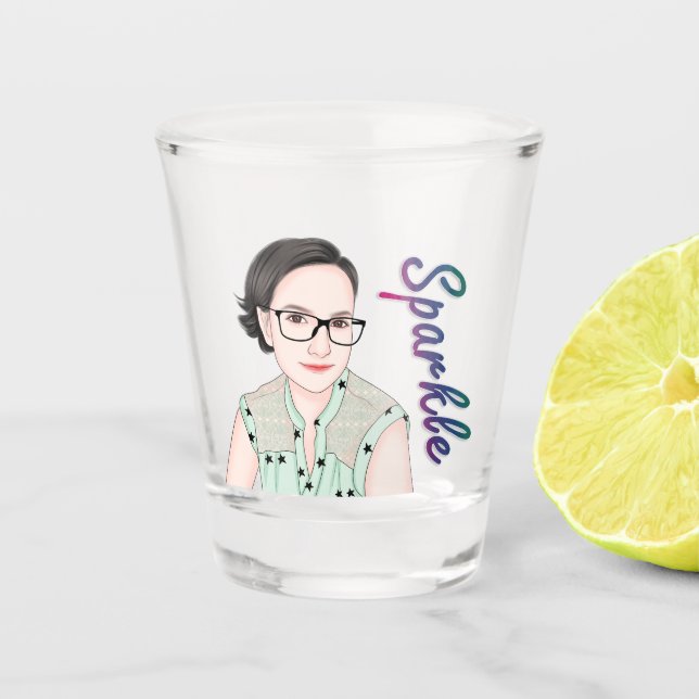 Shot Glass - Sparkle (Front)