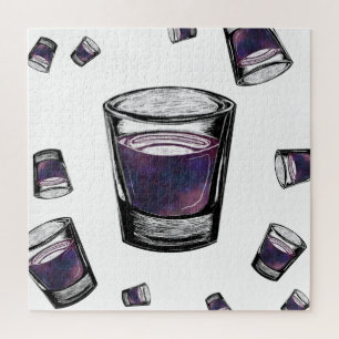 shot glasses jigsaw puzzle