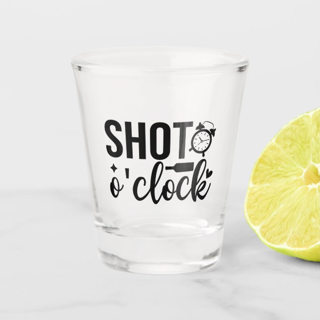SHOT o’clock Glass (Front)
