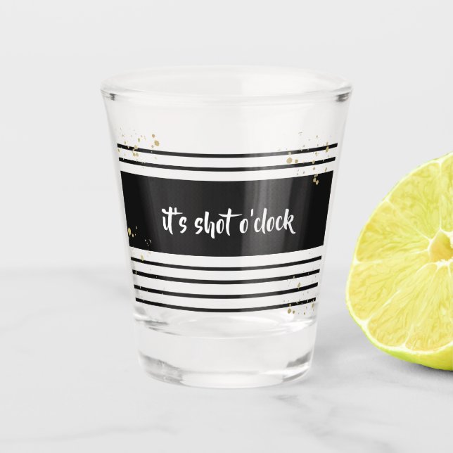 Shot O'Clock |  Glass (Front)