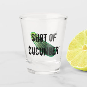 Shot of Cucumber Glass