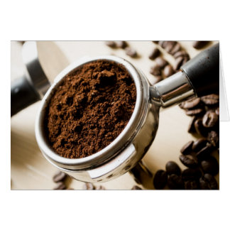 Shot of Espresso Ready to Brew for Cappuccino