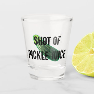 Shot of Pickle Juice Glass
