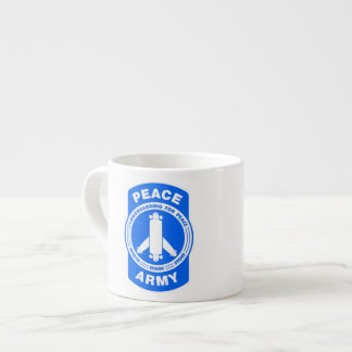 Shot of that Peace Army Espresso Cup