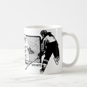 Shot On Net Hockey (female) Coffee Mug