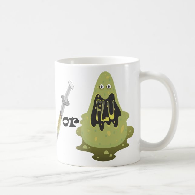Shot or Flu Coffee Mug (Right)
