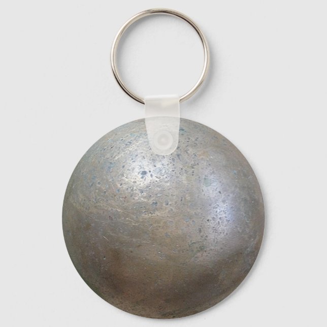 shot put implement key ring (Front)