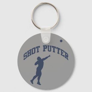 Shot Putter Key Ring