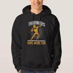 Shot Putting Track and Field Shot Put Thrower Hoodie