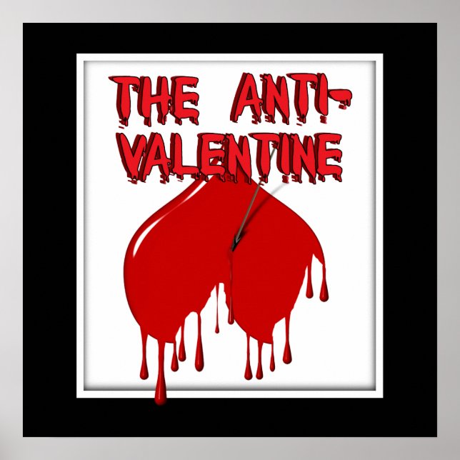 Shot to the Upside Down Heart (Anti-Valentine) Poster (Front)