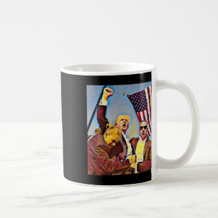 Shot Trump Fight  Coffee Mug