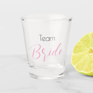 Shotglass "Team Bride" Shot Glass