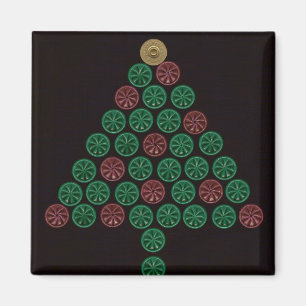 Shotgun Shell Christmas Tree Magnet