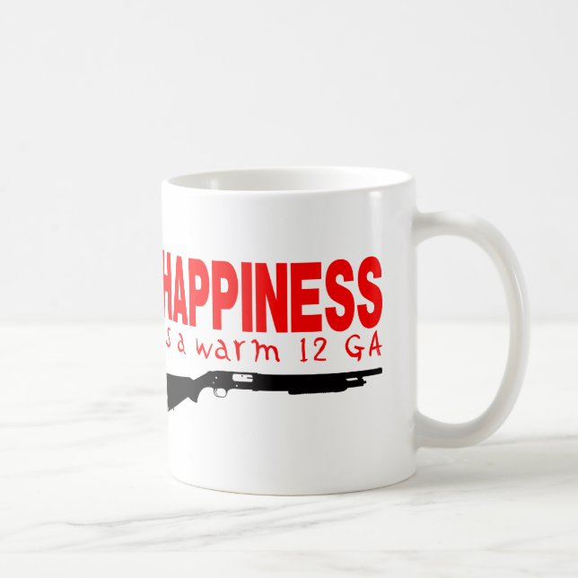 SHOTGUN SHOOTING COFFEE MUG (Right)