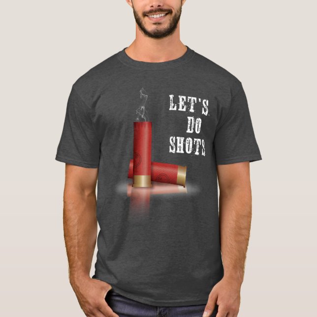 ShotLets Do Shots girl funny funny T-Shirt (Front)