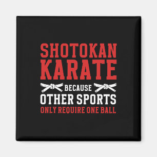 Shotokan Karate Because Other Sports Only Require Magnet