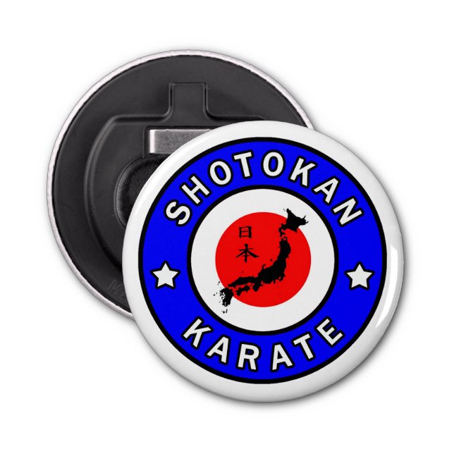 Shotokan Karate Bottle Opener (Front)